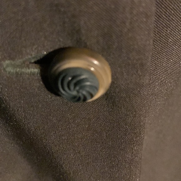 Vintage 1940s/50s Made In Columbia Mink Collar Coat Military Rare Style Medium - Picture 6 of 17